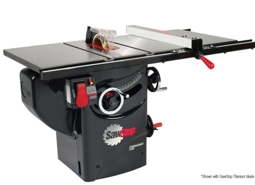 Table Saws * | Buy Saw Stop Professional 1.75Hp 120V 30In. Pr