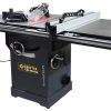 Table Saws * | Best Reviews Of 10In. 3Hp Industrial Cabinet Saw Csa Craft