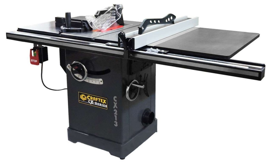 Table Saws * | Best Reviews Of 10In. 3Hp Industrial Cabinet Saw Csa Craft