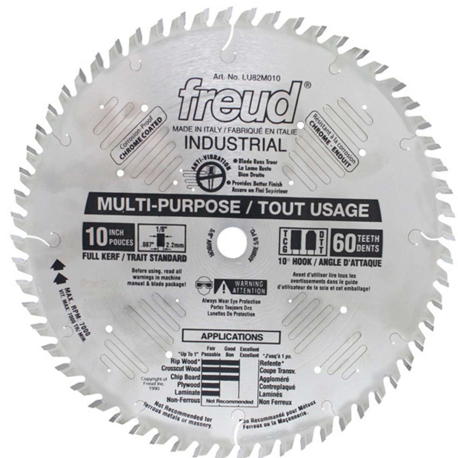 Table Saws * | Budget Blade 10 X 60 X 5/8In. Tcg Freud