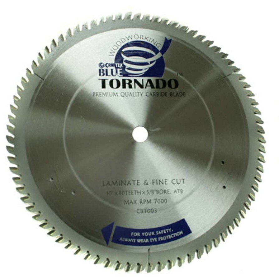 Table Saws * | Cheapest Blade 10In. X80T Atb 5/8In. Craftex B/Tornado