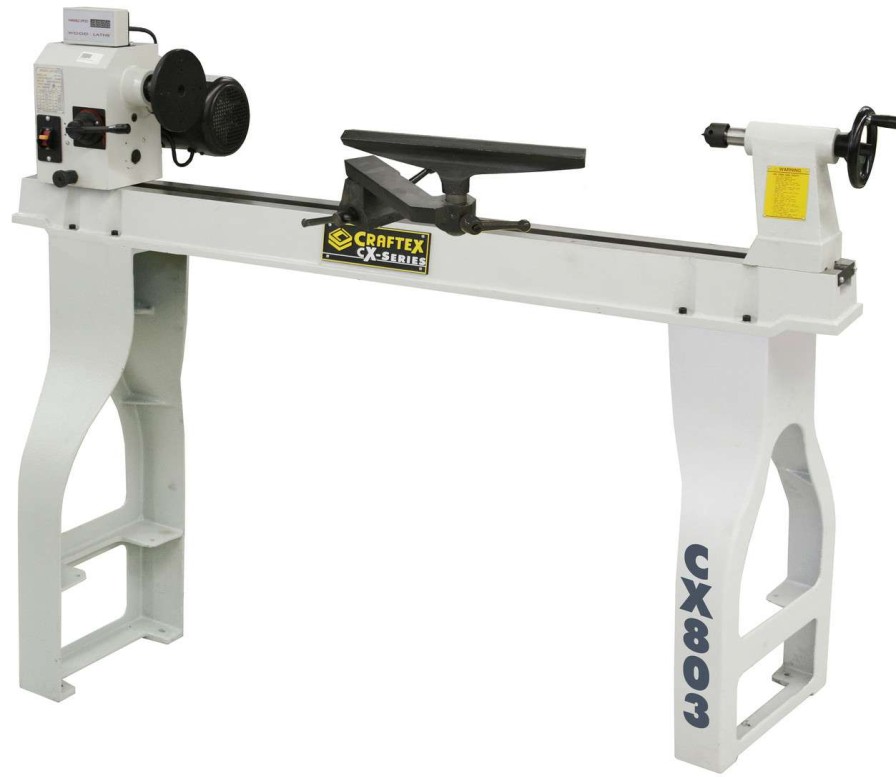 Wood Lathes * | Coupon Wood Lathe With Digital Readout Csa Cx803