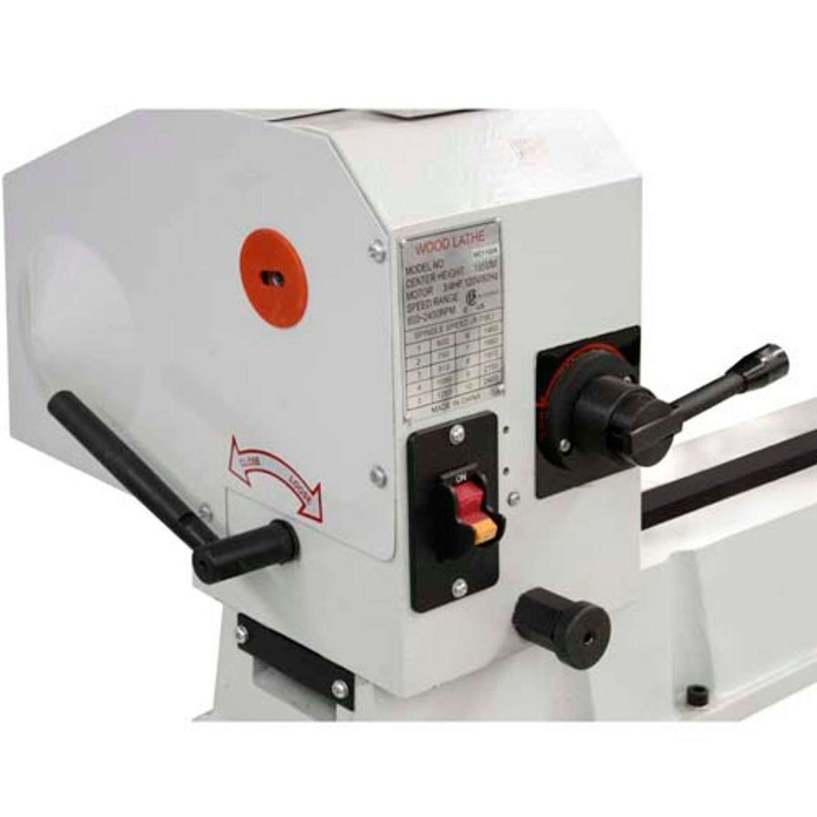 Wood Lathes * | Coupon Wood Lathe With Digital Readout Csa Cx803