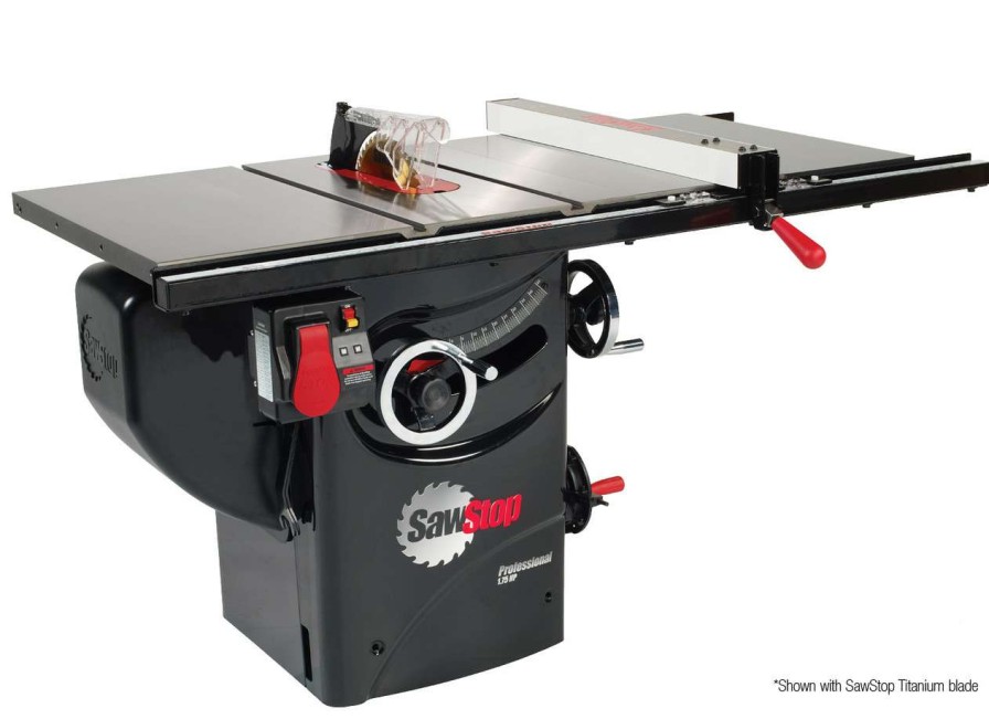 Table Saws * | Best Deal Saw Stop Professional 3Hp 230V 30In. Premi