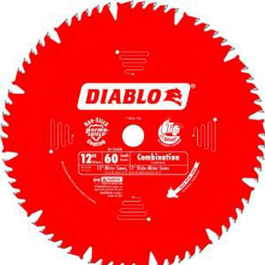 Table Saws * | Wholesale 12In. X 60T Combination Blade Diablo