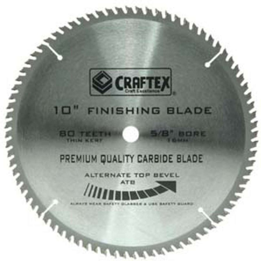 Table Saws * | Outlet Blade 10In. X 80T Atb Craftex