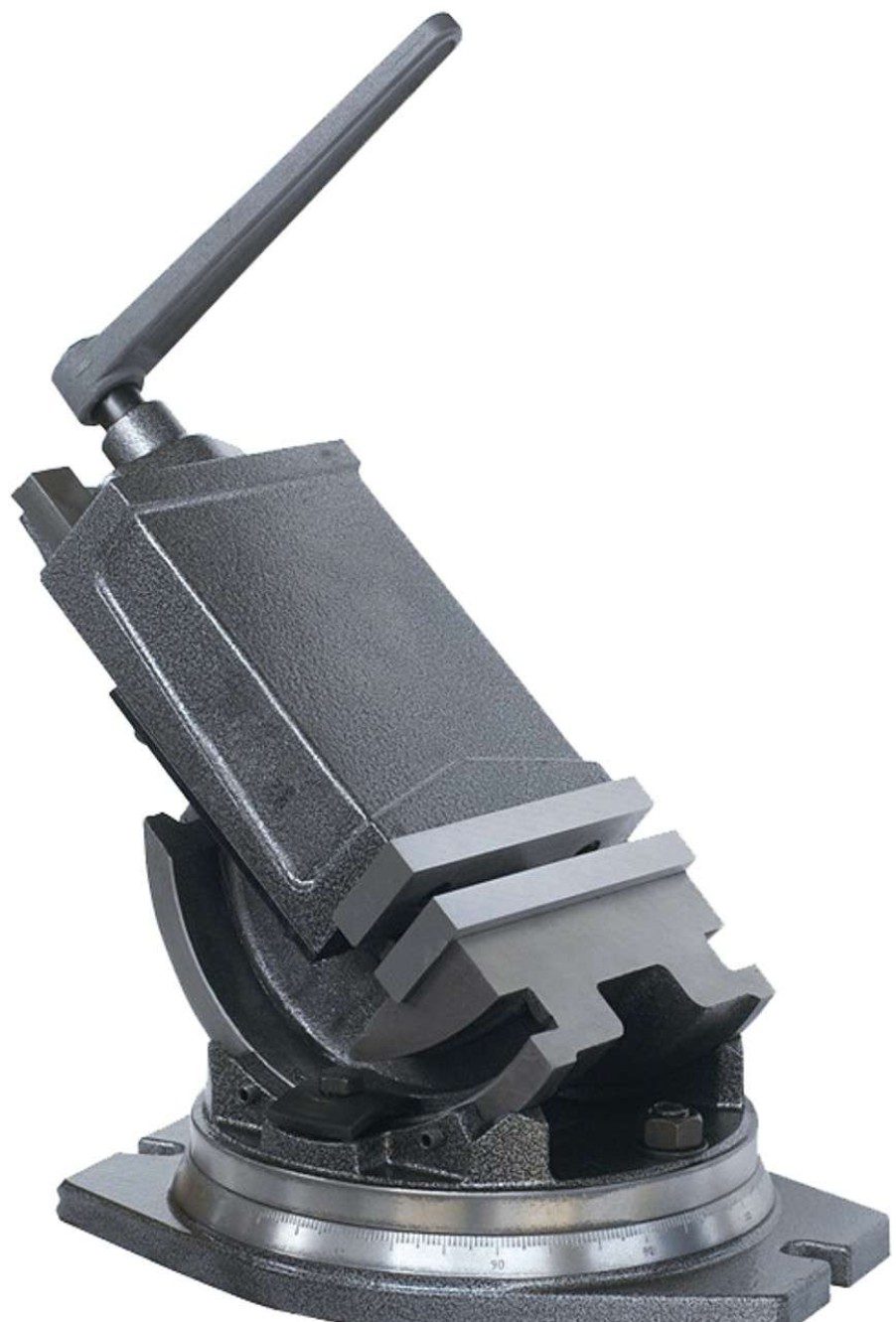 Vises * | Deals 4In. Tilting Machine Vise Craftex Cx Serie