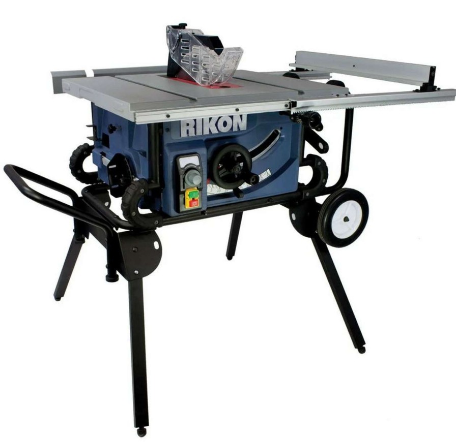 Table Saws * | Budget Rikon Portable Table Saw 10In. With Stand