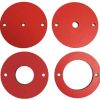 Table Saws * | Cheapest Saw Stop 4 Pc Phenolic Insert Ring Set