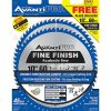 Table Saws * | Best Deal Saw Blade 10In. 60T Fine Finish Avanti 2Pk