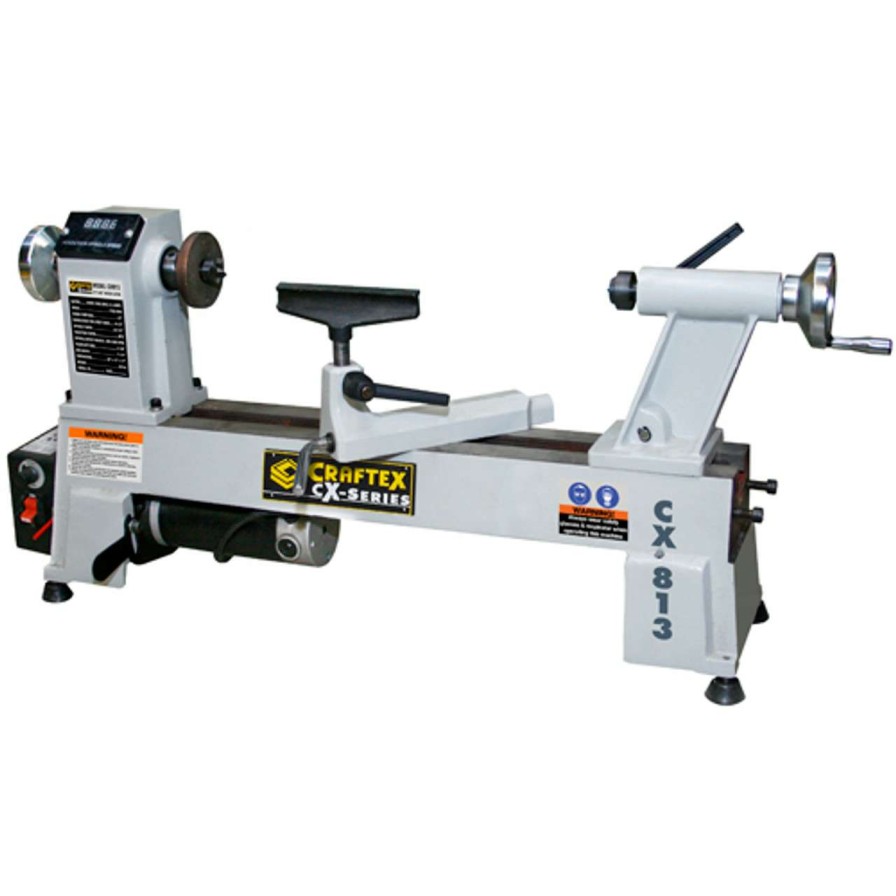 Wood Lathes * | Top 10 Mini Wood Lathe W/Digital Read Out 12In. X Cx813