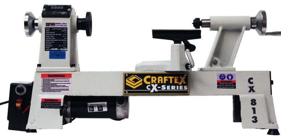 Wood Lathes * | Top 10 Mini Wood Lathe W/Digital Read Out 12In. X Cx813