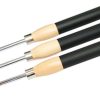 Wood Lathes * | Cheapest 3Pc Indexable Carbide Woodturning Chisel