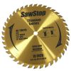 Table Saws * | Top 10 Saw Stop 40T Titanium Saw Blade