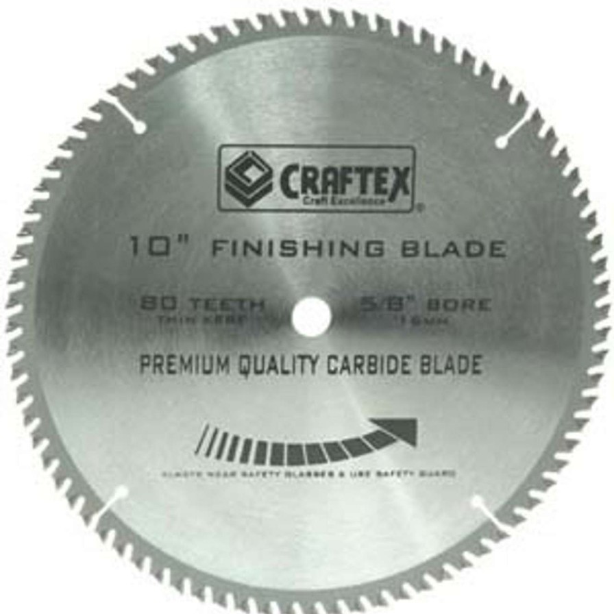 Table Saws * | Coupon Blade 10In. X 80T Flat Top Craftex