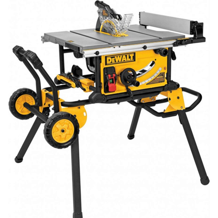 Table Saws * | Brand New Dewalt Portable Table Saw 10In. W/Stand