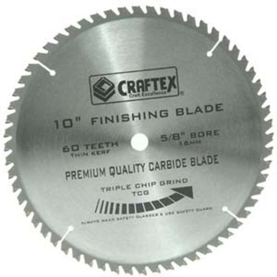 Table Saws * | Buy Blade 10In. X 60T Tcg Craftex